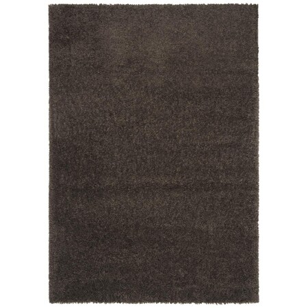Safavieh 5 ft. 3 in. x 7 ft. 6 in. August Shag 900 Power-Loomed Rectangle Rug - Brown AUG900T-5